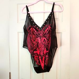 NIP Killstar Highness Bodysuit Womens 3X